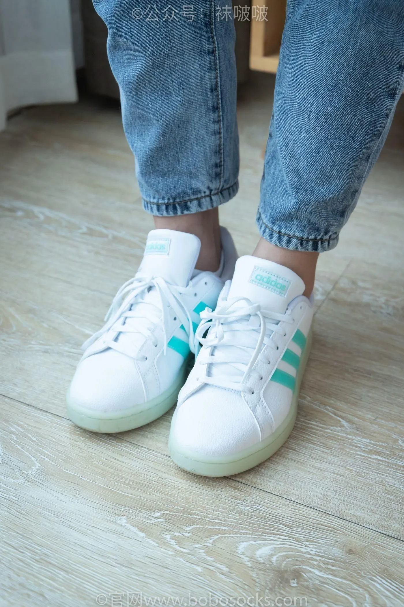 [BoBoSocks袜啵啵]NO.024 涵涵-板鞋、白棉袜、裸足 [134P]插图6